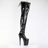Pleaser - FLAMINGO3850 Cuissardes à plateforme - Noir Product image